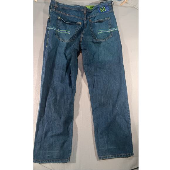Revy Jeans Men’s 38x34 Baggy Denim Jeans Y2K Streetwear Vintage Retro-jnco - Picture 6 of 7